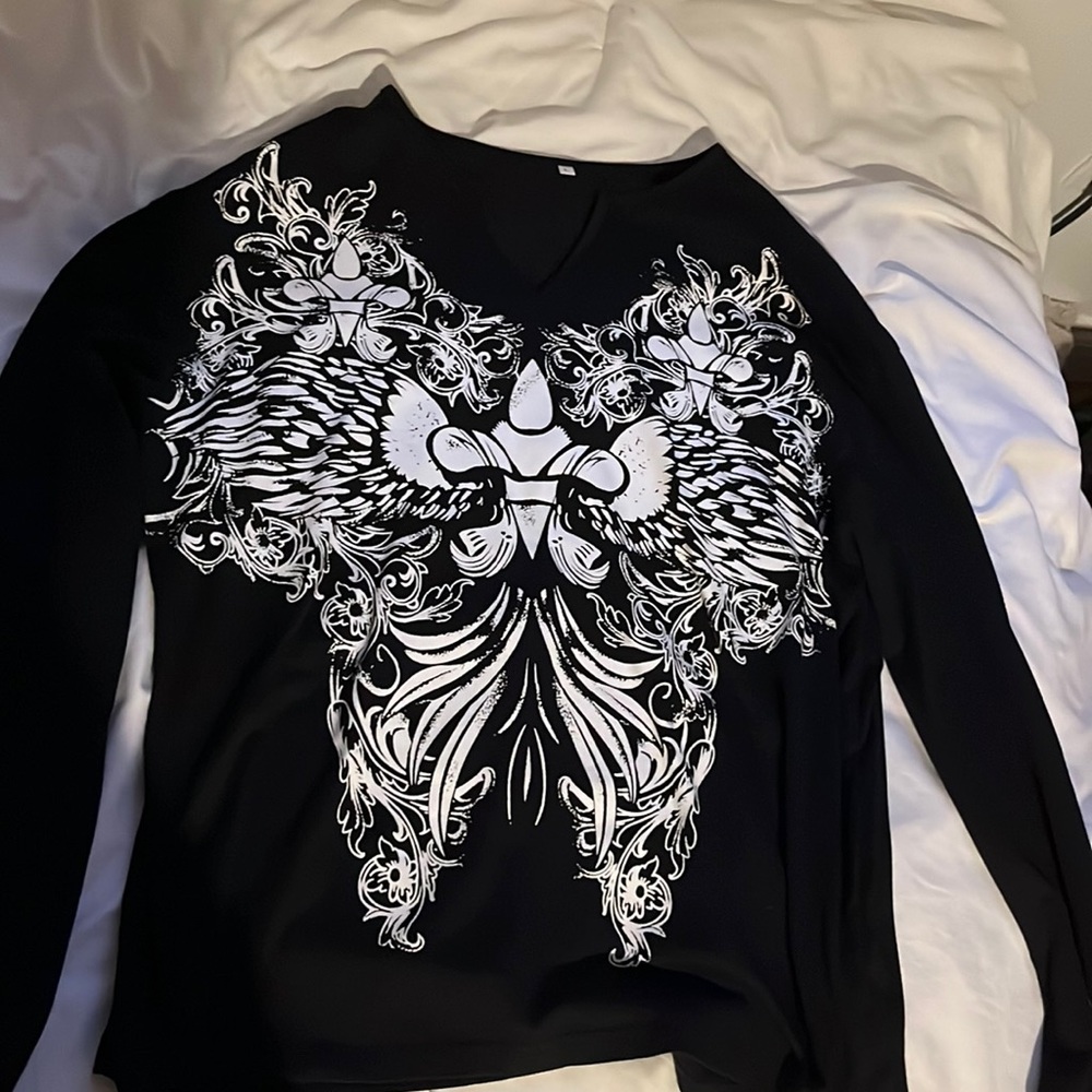 cool design v neck
